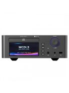 SHANLING MCD1.3 - Asztali CD lejátszó DAC fejhallgató erősítéssel és Streamer WiFi Bluetooth 5 aptX HD LDAC MQA-CD 32bit 768kHz DSD512 - Fekete