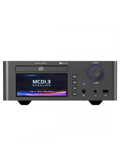  SHANLING MCD1.3 - Asztali CD lejátszó DAC fejhallgató erősítéssel és Streamer WiFi Bluetooth 5 aptX HD LDAC MQA-CD 32bit 768kHz DSD512 - Fekete