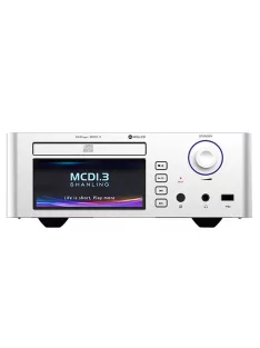   SHANLING MCD1.3 - Asztali CD lejátszó DAC fejhallgató erősítéssel és Streamer WiFi Bluetooth 5 aptX HD LDAC MQA-CD 32bit 768kHz DSD512 - Ezüst