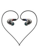 SHANLING ME80 - Egy dinamikus meghajtós In-ear monitor fülhallgató ezüstözött réz MMCX kábellel