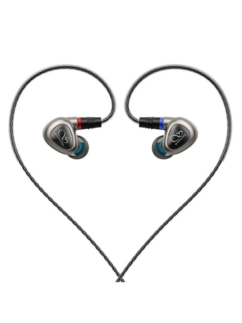 SHANLING ME80 - Egy dinamikus meghajtós In-ear monitor fülhallgató ezüstözött réz MMCX kábellel