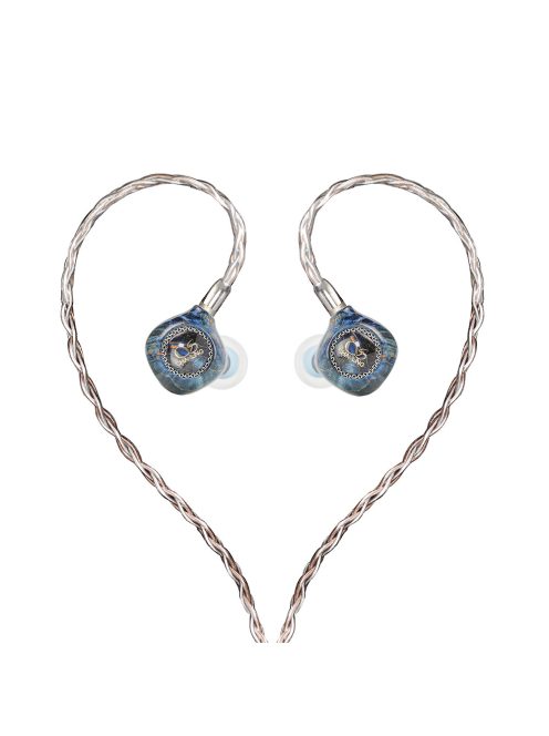 SHANLING MG600 - Egy dinamikus meghajtós In-ear monitor fülhallgató ezüstözött réz MMCX kábellel