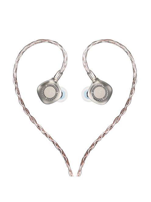 SHANLING MG800 - Egy dinamikus meghajtós In-ear monitor fülhallgató ezüstözött réz MMCX kábellel