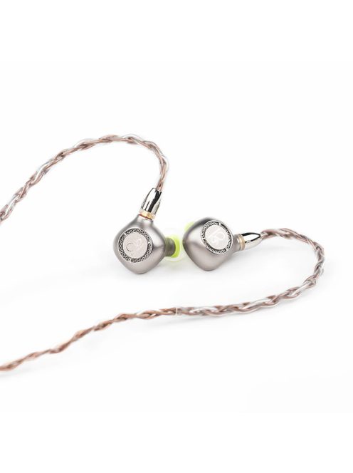 SHANLING MG800 - Egy dinamikus meghajtós In-ear monitor fülhallgató ezüstözött réz MMCX kábellel