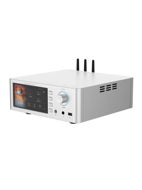 SHANLING SM1.3 - Asztali Streamer DAC fejhallgató erősítéssel WiFi Bluetooth 5.2 aptX HD LDAC MQA 32bit 768khz DSD512 - Ezüst