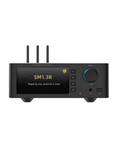  SHANLING SM1.3R - Asztali Streamer R2R DAC fejhallgató erősítéssel WiFi Bluetooth 5.2 aptX HD LDAC MQA 32bit 768khz DSD512 - Fekete