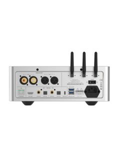   SHANLING SM1.3R - Asztali Streamer R2R DAC fejhallgató erősítéssel WiFi Bluetooth 5.2 aptX HD LDAC MQA 32bit 768khz DSD512 - Ezüst
