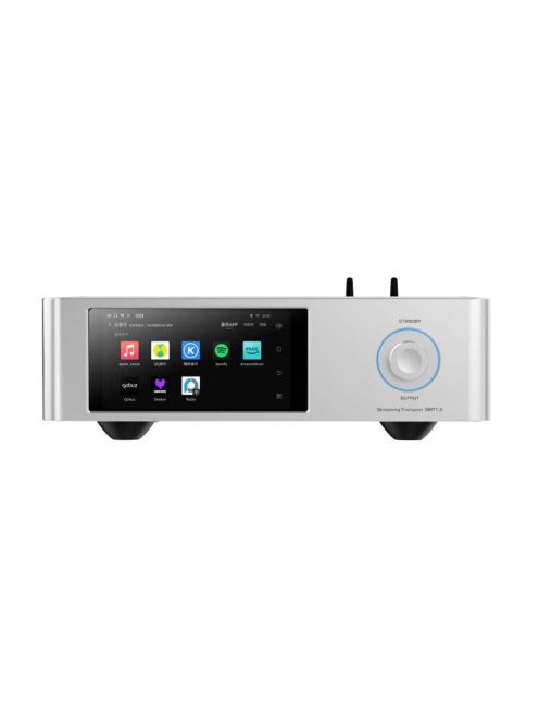 SHANLING SMT1.3 - Asztali streamer és digitális futómű WiFi Bluetooth 5.2 aptX HD LDAC MQA 32bit 768khz DSD512 - Ezüst