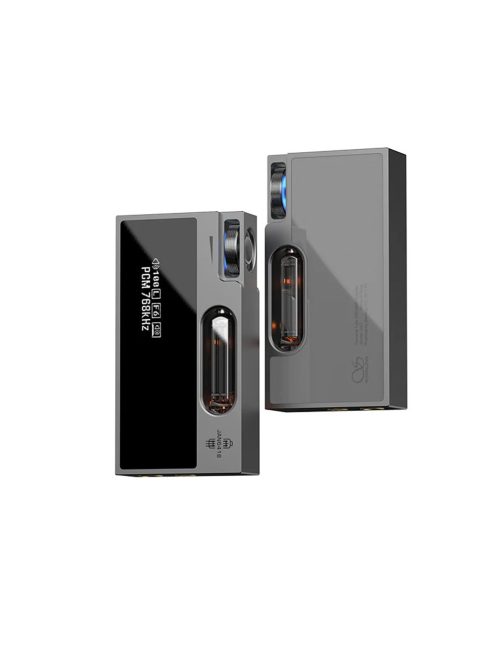 SHANLING UA7 - Hordozható DAC és csöves fejlhallgató erősítő 32bit 768kHz DSD512 - Szürke