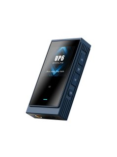   SHANLING UP6 - Hordozható DAC és fejhallgató erősítő Bluetooth 5.2 aptX HD LDAC 32bit 768kHz DSD512 - Kék