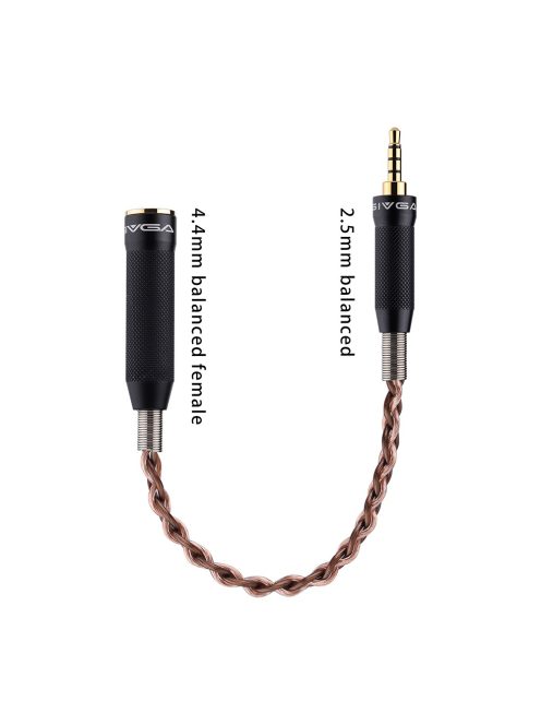 SIVGA AUDIO ADAPTER - 6N OCC adapter 4,4mm - 2,5mm