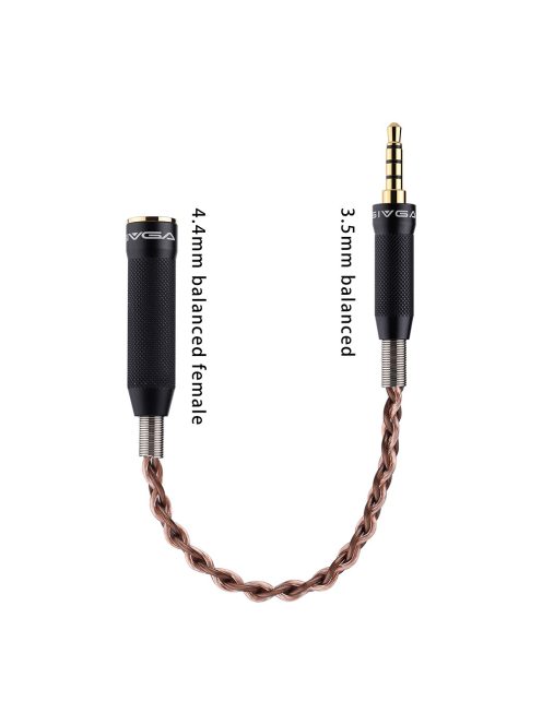 SIVGA AUDIO ADAPTER - 6N OCC adapter 4,4mm - 3,5mm