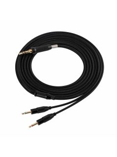   SIVGA AUDIO HEADPHONE CABLE - OCC fejhallgató kábel 3,5mm csatlakozással - Fekete