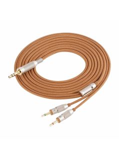   SIVGA AUDIO HEADPHONE CABLE - OCC fejhallgató kábel 3,5mm csatlakozással - Barna