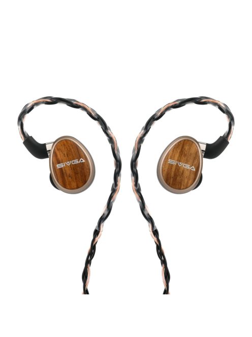 SIVGA AUDIO NIGHTINGALE PRO - Egy planar meghajtós In-ear fülhallgató ezüstözött réz 2-Pin cserélhető kábellel