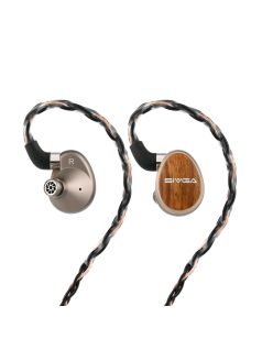   SIVGA AUDIO NIGHTINGALE PRO - Egy planar meghajtós In-ear fülhallgató ezüstözött réz 2-Pin cserélhető kábellel