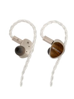   SIVGA AUDIO QUE UTG - Lapos üvegmembrános egy dinamikus In-ear fülhallgató ezüstözött réz 2-Pin cserélhető kábellel