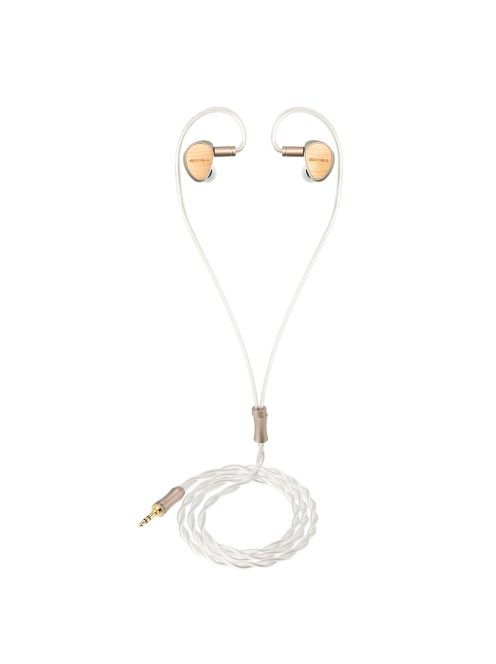 SIVGA AUDIO QUE - Egy dinamikus meghajtós In-ear monitor fülhallgató ezüstözött réz 2-Pin kábellel