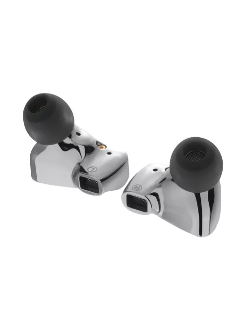 SIVGA AUDIO SM100 - Kettő dinamikus meghajtós in-ear fülhallgató mikrofonnal és ezüstözött cserélhető 2-pin kábellel