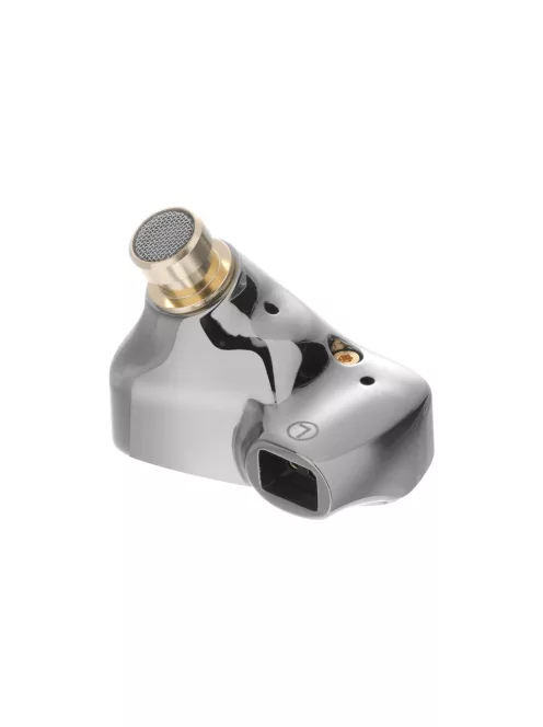SIVGA AUDIO SM100 - Kettő dinamikus meghajtós in-ear fülhallgató mikrofonnal és ezüstözött cserélhető 2-pin kábellel
