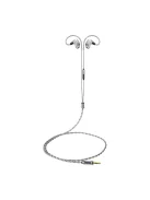 SIVGA AUDIO SM100 - Kettő dinamikus meghajtós in-ear fülhallgató mikrofonnal és ezüstözött cserélhető 2-pin kábellel