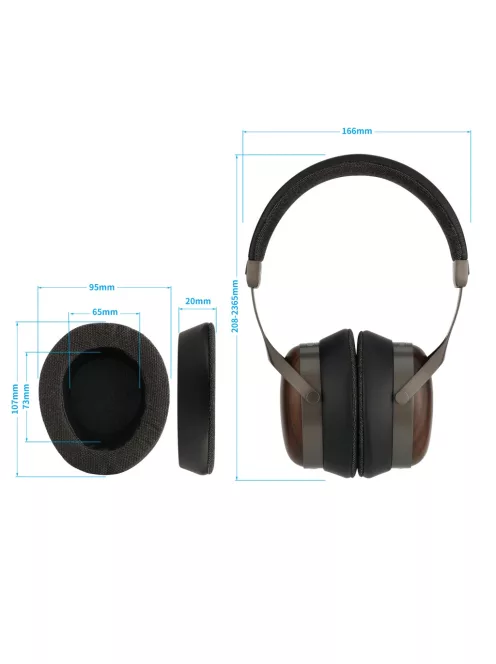 SIVGA AUDIO SV021 PRO V1 - Zárt dinamikus fa fejhallgató cserélhető 3,5 mm-es OFC kábellel - Zebrafa
