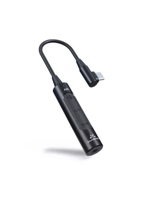 SOUNDMAGIC A30 - Hordozható DAC és fejhallgató erősítő USB Type-C csatlakozóval