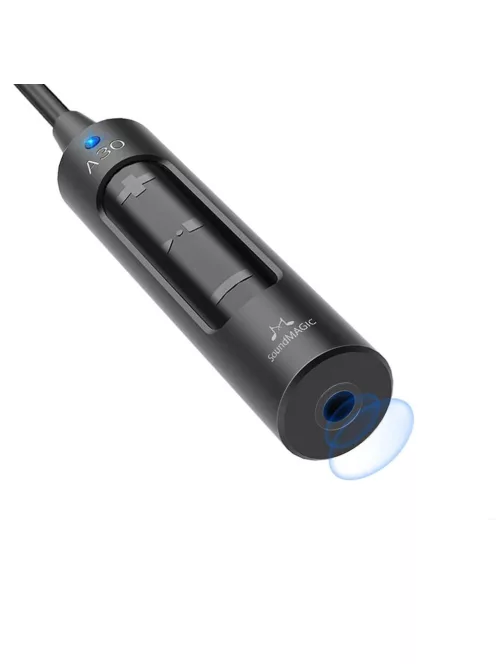 SOUNDMAGIC A30 - Hordozható DAC és fejhallgató erősítő USB Type-C csatlakozóval