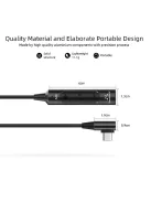 SOUNDMAGIC A30 - Hordozható DAC és fejhallgató erősítő USB Type-C csatlakozóval