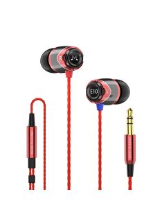  SOUNDMAGIC E10 -  Különleges minőségű díjnyertes sztereo fülhallgató - Piros