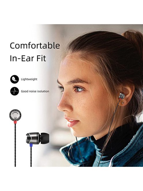 SOUNDMAGIC E10 -  Különleges minőségű díjnyertes sztereo fülhallgató - Ezüst