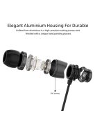 SOUNDMAGIC E11 - Díjnyertes, precíz hangzású audiofil vezetékes fülhallgató - Fekete