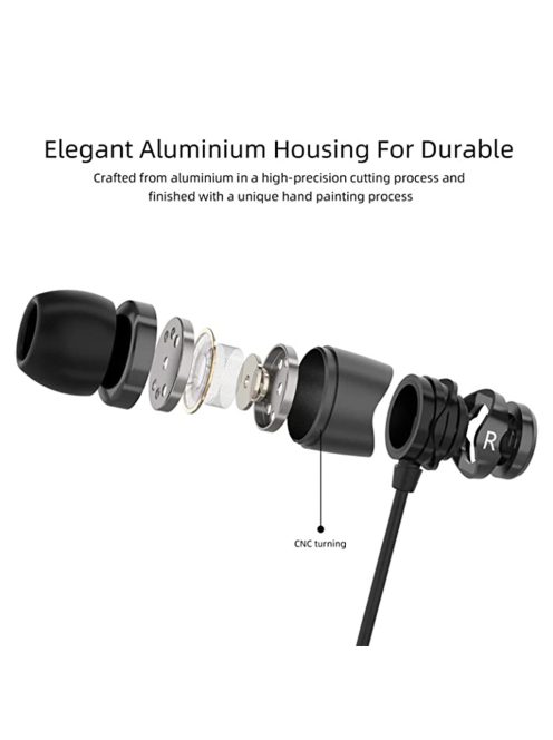 SOUNDMAGIC E11 - Díjnyertes, precíz hangzású audiofil vezetékes fülhallgató - Fekete