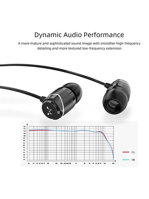 SOUNDMAGIC E11 - Díjnyertes, precíz hangzású audiofil vezetékes fülhallgató - Fekete