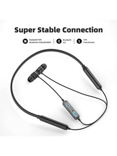   SOUNDMAGIC E11BT - Kimagaslóan részletező hangzású, Bluetooth fülhallgató 24bit-es DAC-kal és extra hosszú üzemidővel - Fekete