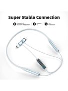 SOUNDMAGIC E11BT - Kimagaslóan részletező hangzású, Bluetooth fülhallgató 24bit-es DAC-kal és extra hosszú üzemidővel - Kék