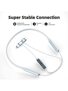   SOUNDMAGIC E11BT - Kimagaslóan részletező hangzású, Bluetooth fülhallgató 24bit-es DAC-kal és extra hosszú üzemidővel - Kék