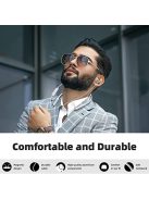 SOUNDMAGIC E11BT - Kimagaslóan részletező hangzású, Bluetooth fülhallgató 24bit-es DAC-kal és extra hosszú üzemidővel - Kék