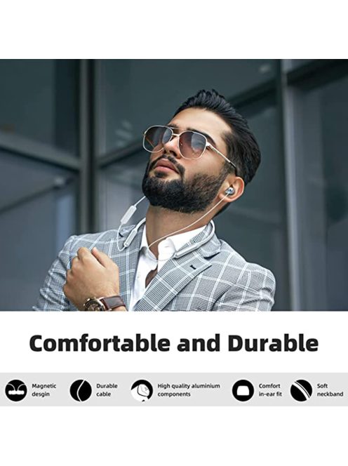 SOUNDMAGIC E11BT - Kimagaslóan részletező hangzású, Bluetooth fülhallgató 24bit-es DAC-kal és extra hosszú üzemidővel - Kék