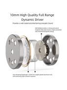 SOUNDMAGIC E11C - Díjnyertes, precíz hangzású audiofil fülhallgató mikrofonnal - Gunmetal