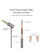 SOUNDMAGIC E11C - Díjnyertes, precíz hangzású audiofil fülhallgató mikrofonnal - Gunmetal