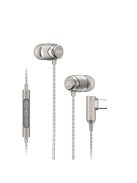 SOUNDMAGIC E11D - Digitális vezetékes fülhallgató Type-C csatlakozóval, mikrofonnal - Gunmetal