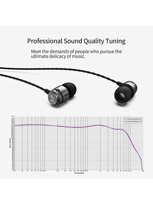 SOUNDMAGIC E50 - Különleges minőségű vezetékes Hi-Fi fülhallgató - Gunmetal