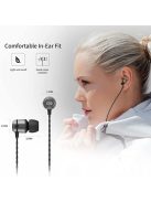 SOUNDMAGIC E50 - Különleges minőségű vezetékes Hi-Fi fülhallgató - Gunmetal