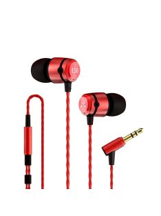   SOUNDMAGIC E50 - Különleges minőségű vezetékes Hi-Fi fülhallgató - Piros