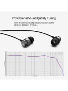 SOUNDMAGIC E50C - Különleges minőségű vezetékes Hi-Fi fülhallgató mikrofonnal - Gunmetal