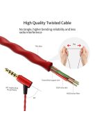 SOUNDMAGIC E50C - Különleges minőségű vezetékes Hi-Fi fülhallgató mikrofonnal - Piros