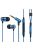 SOUNDMAGIC E50C - Különleges minőségű vezetékes Hi-Fi fülhallgató mikrofonnal - Kék