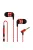 SOUNDMAGIC E80 - Csúcsminőségű Hi-Fi stereo fülhallgató - Piros