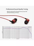 SOUNDMAGIC E80 - Csúcsminőségű Hi-Fi stereo fülhallgató - Piros